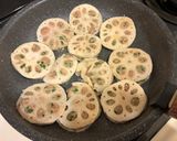 れんこんニラ餃子🥟美味しすぎ〜☆作り方3写真