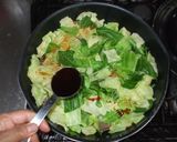 春キャベツひき肉オイスターソース炒め簡単作り方7写真