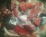 【生秋鮭アラ】アイヌ風チェプオハウ🐟️塩スープ簡単作り方3写真