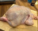 生丸鶏1羽まるごとクリスマスチキン🎄作り方2写真