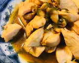 鶏肉と長ネギの青いところのあまから炒め作り方4写真