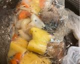 ポリ袋でサバじゃが作り方4写真
