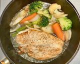 鶏むね肉のゆずこしょう蒸し作り方8写真