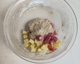 ハムとチーズのオートミールベーグル作り方3写真