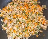 かつおだし香るモズク丼作り方6写真