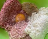 ラーメン屋が教える！黄金比鶏豚つくね風バーグ作り方5写真