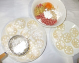 蓮根はさみ焼き♪簡単薬膳漢方作り方5写真