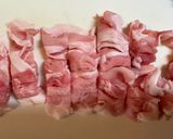 簡単おつまみ★豚キムチのじゃがいもお焼き作り方1写真