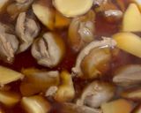 砂肝と新生姜の煮物作り方4写真