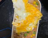 レンジ梅ウスタードリア味オムライス弁当作り方15写真