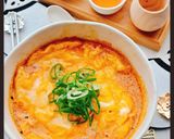 卵辣湯(たまら～たん)おかずになるスープ作り方5写真