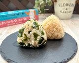 ふりふりおにぎり『茶飯・わかめ』作り方15写真