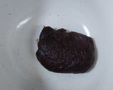 粉ゼラチンとこしあんで作るあずきプリン作り方2写真