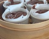 バレンタインに簡単米粉ショコラ蒸しケーキ作り方5写真