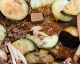 早い簡単♪ひき肉と茄子のトマト煮込み作り方6写真