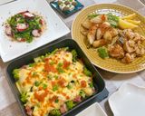 鮭のガーリックハーブオイル漬け焼き作り方4写真