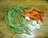 水蓮菜と桜海老の台湾拌麺風作り方1写真