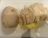 旨みたっぷり！塩昆布とバターのれんこん炒め⭐︎作り方1写真