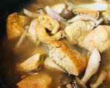 こくまろ中辛●新玉の玉のせチキンカレー作り方3写真