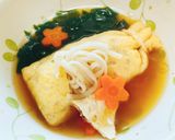 お米麺で巾着うどん♪ヴィーガン出汁作り方4写真