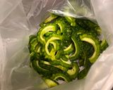 ゴーヤとごぼうの甘辛煮作り方1写真