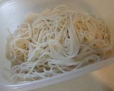 余った素麺でさっぱり♪こまだれサラダ作り方1写真