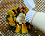 ★レンジでチン！かぼちゃの煮物とマヨ和え作り方9写真