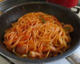 簡単美味ケチャップでトマトクリームパスタ作り方12写真