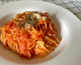 ワンパンで絶品！濃厚ツナとトマトパスタ作り方4写真