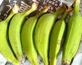 青バナナ_ポーク缶ケチャップ炒め作り方1写真