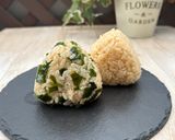 ふりふりおにぎり『茶飯・わかめ』作り方18写真