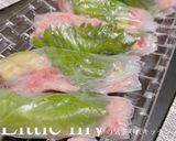 マグロと大葉の生春巻き作り方3写真