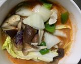根菜茄子白菜中華風シチュー味温野菜サラダ作り方17写真