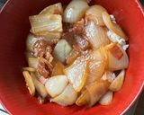★簡単★たまねぎベーコン丼作り方6写真