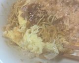 簡単お好み焼き　焼きそば入り作り方13写真