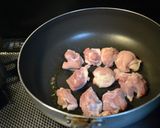 濃厚チーズクリームチキンソテー/オリジ作り方6写真