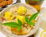 フライドチキンメインの秋のワンプレート作り方6写真