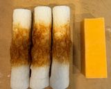 簡単焼き竹輪in チーズ作り方1写真