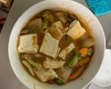お一人様洋風ミートローフ味豆腐野菜炒め作り方19写真