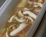 キャベツとしめじのスープパスタ作り方1写真