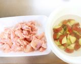 コク旨♡鶏肉とさつまいものバター醤油焼き作り方1写真