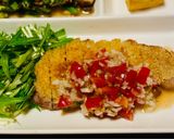 グリルで揚げ焼きチーズとんかつ！作り方4写真