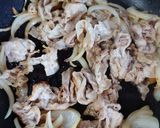 ヨウサマの減塩なすの赤味噌󠄀炒め丼作り方4写真
