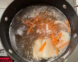 おかんレシピ𓀤𓀣もやしの中華スープ作り方3写真