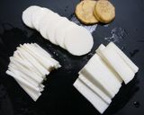 簡単！長いもとちくわの味噌マヨ炒め作り方2写真