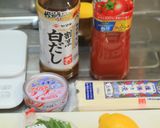 トマトジュースとレモンとツナで絶品！素麺作り方1写真