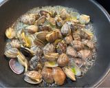 白だしで簡単！あさりと大葉の和風パスタ作り方4写真