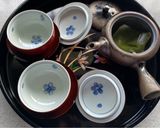 粉茶で温かいお茶と冷茶作り方2写真