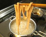 きな粉と小麦粉で作るきなこむぎこうどん作り方11写真