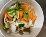 お一人様簡単洋風梅ガパオ味豆腐野菜炒め作り方12写真